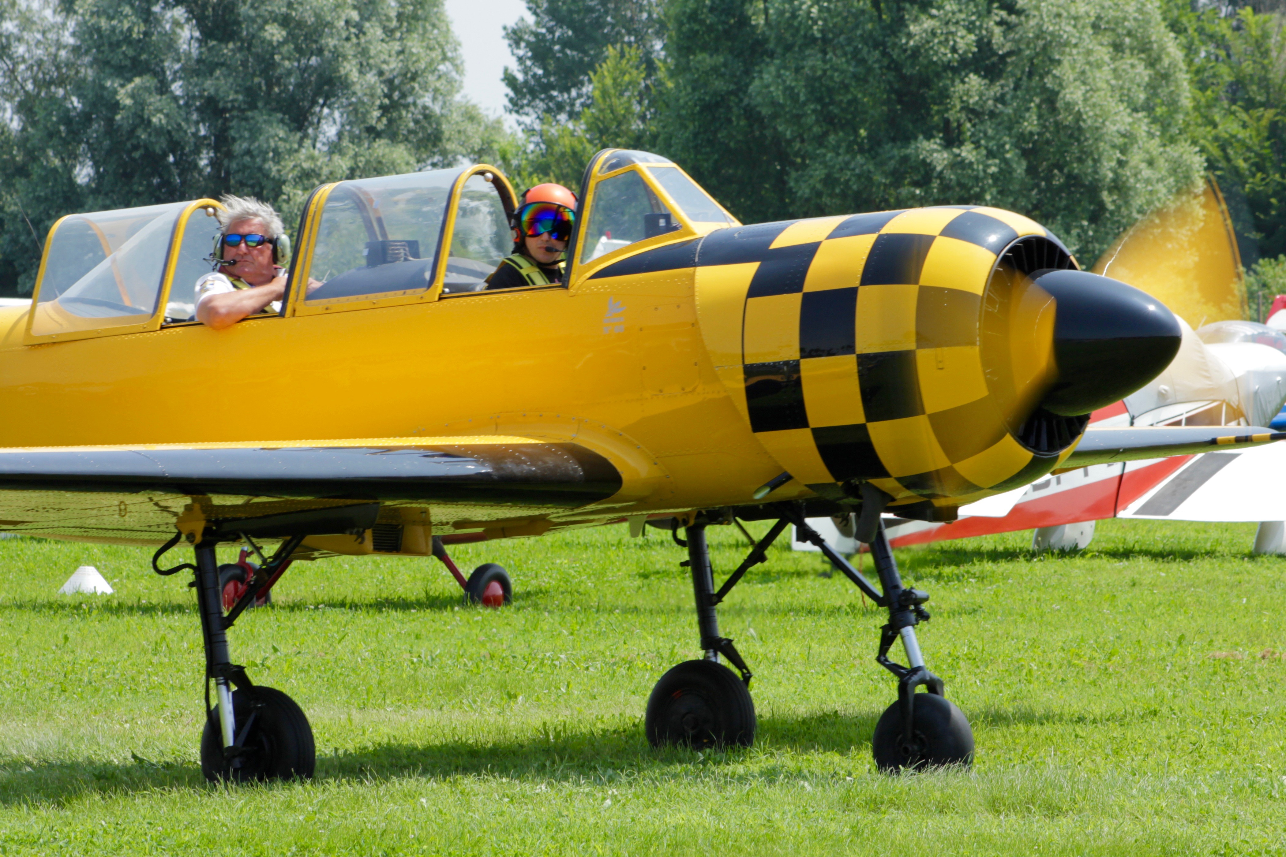 YAK 52, pilota Marco Marziali