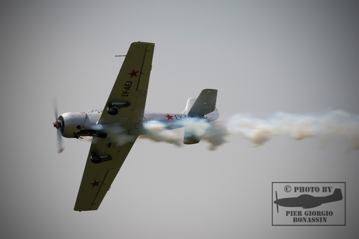 YAK 52 LY-AFJ pilot G. Buso
