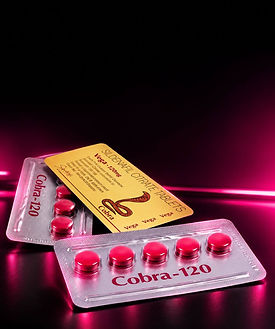 Cobra-120 Erection ED Tablets in Neon Glow