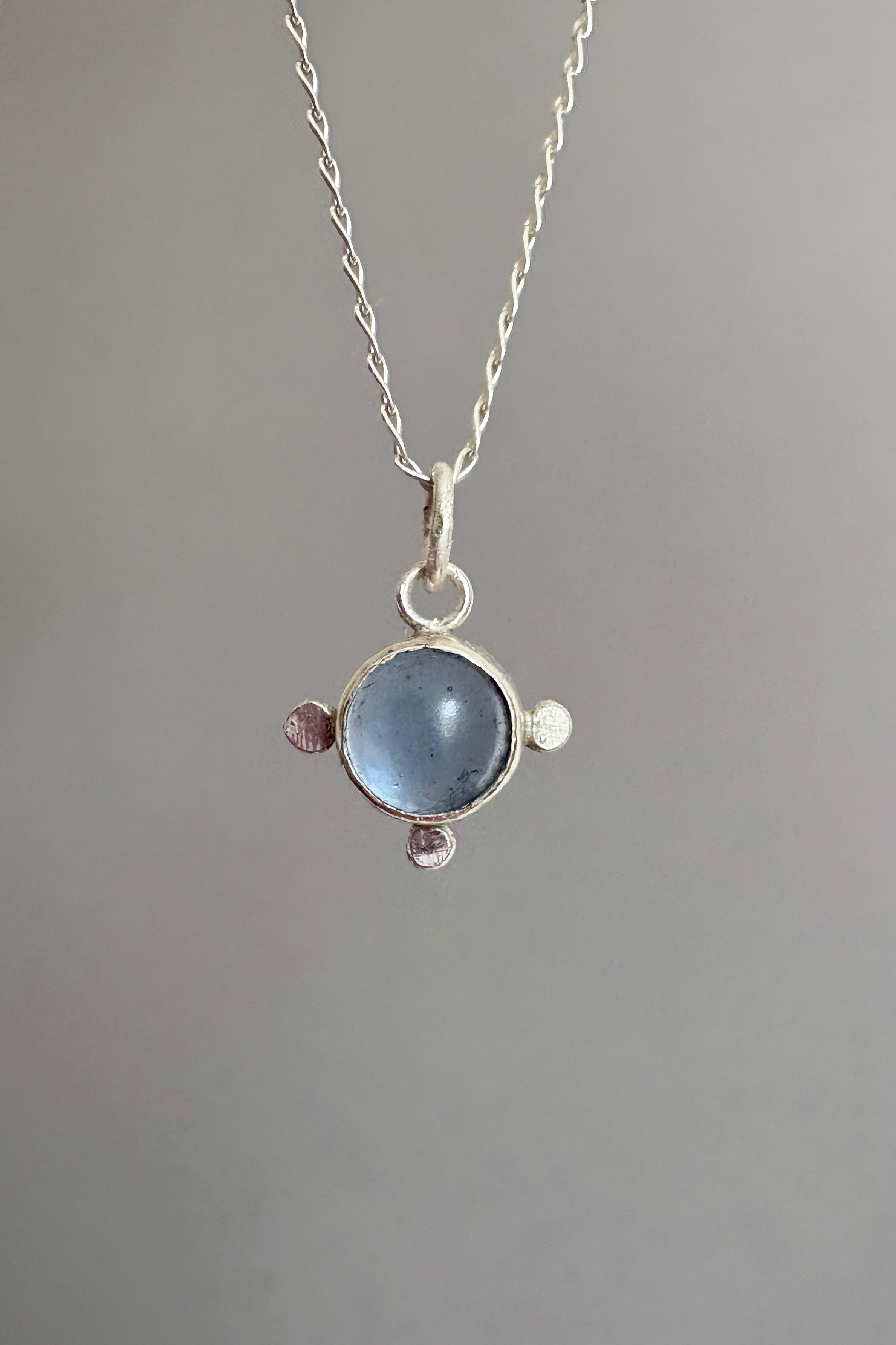 Lamorna Pendant - Pale Blue