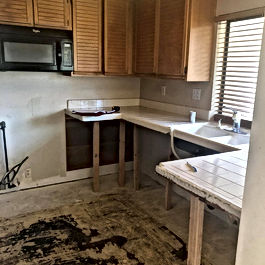 kitchen floor remodel