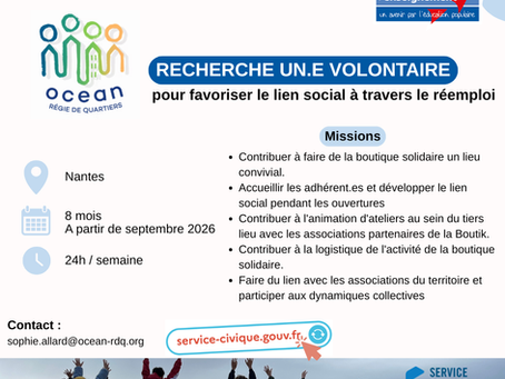 Envie de t’engager ? La Boutik t’attend !