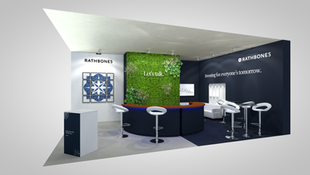 Rathbones Booth Design & Visualisation in London