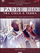 POSTER PADRE PIO TRA CIELO E TERRA