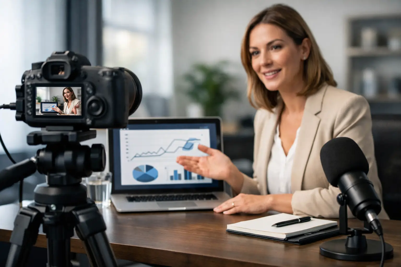 Cómo grabar un webinar de ventas bien hecho
