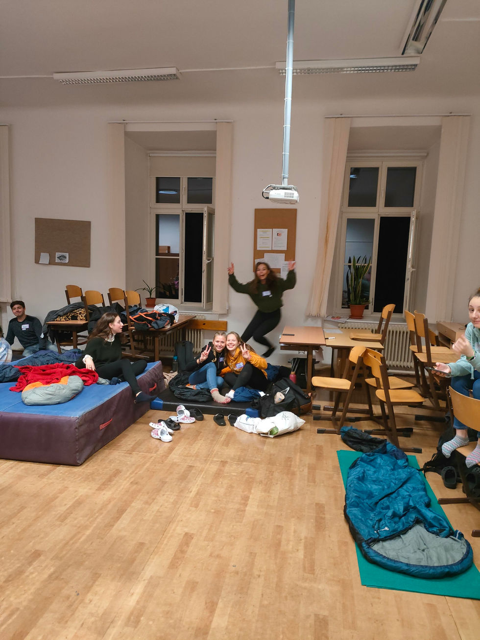 Přespávačka parlamenťáků...