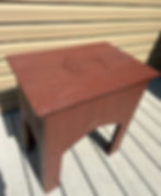 topline equine wood grain barn storage chest