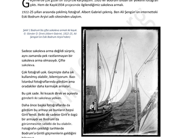 Unutulmuş Bir Yelkenli: Çifte Sakoleva