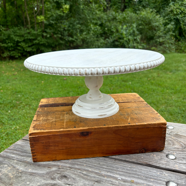Rustic Wedding Wooden Cake Stand for Rent in New Hampshire