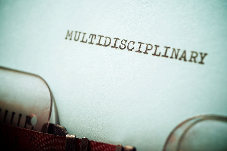 Multidisciplinary word written with a typewriter..jpg