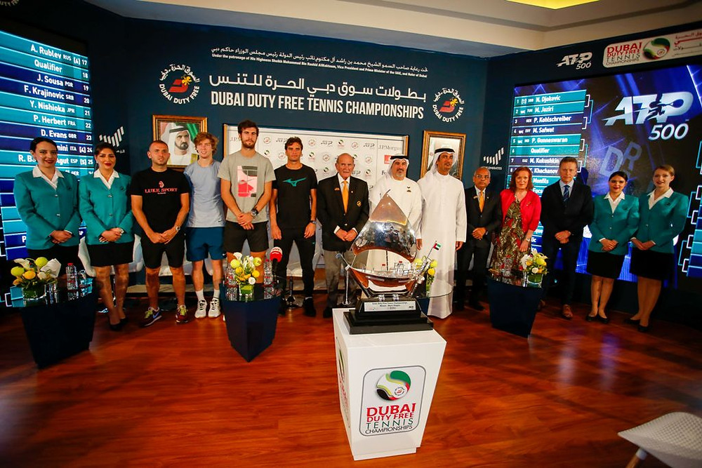 Djokovic to face Jaziri in Dubai Duty Free Tennis Championships opening round