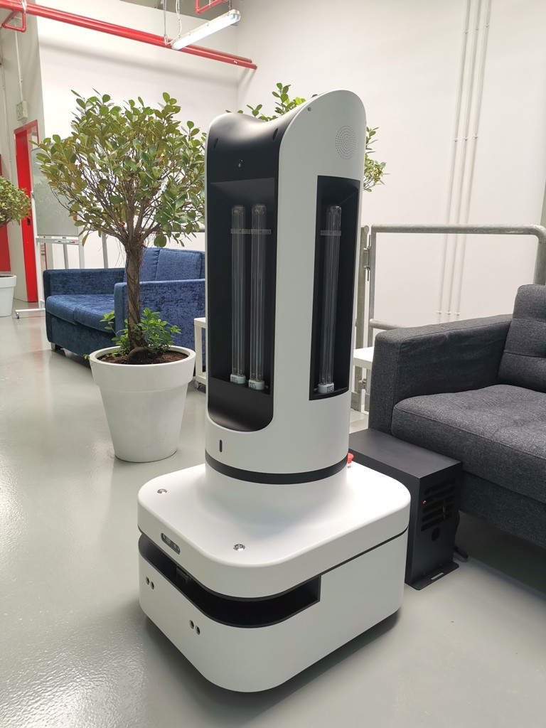 UAE’s first COVID-fighting robot is here