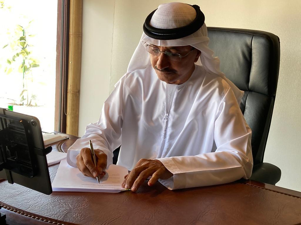 H.E. Sultan Bin Sulayem, Group Chairman & CEO of DP World and Chairman of Virgin Hyperloop