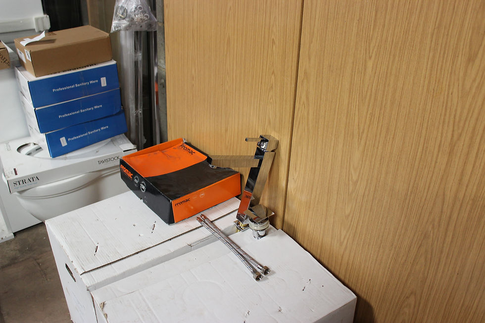 New Boxed Fromac Tall Basin Mixer Tap & Sprung Waste