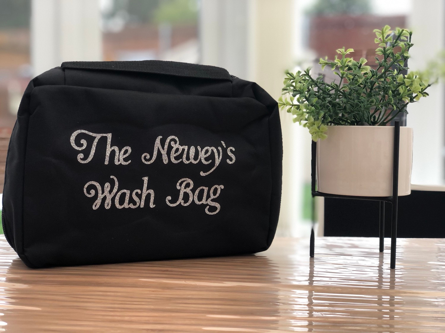 personalised wash bag