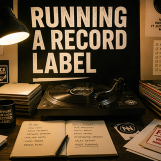 Running a record label