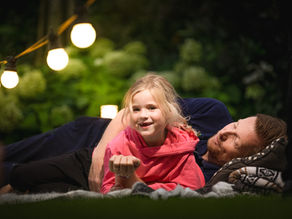 12-volt verlichting in de voortuin