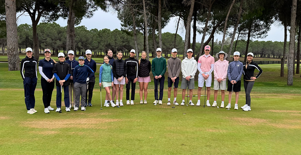 Latvijas golfa izlase Antalijā atklāj 2026. gada sezonu