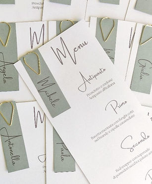 menu clasico con tag segnaposto