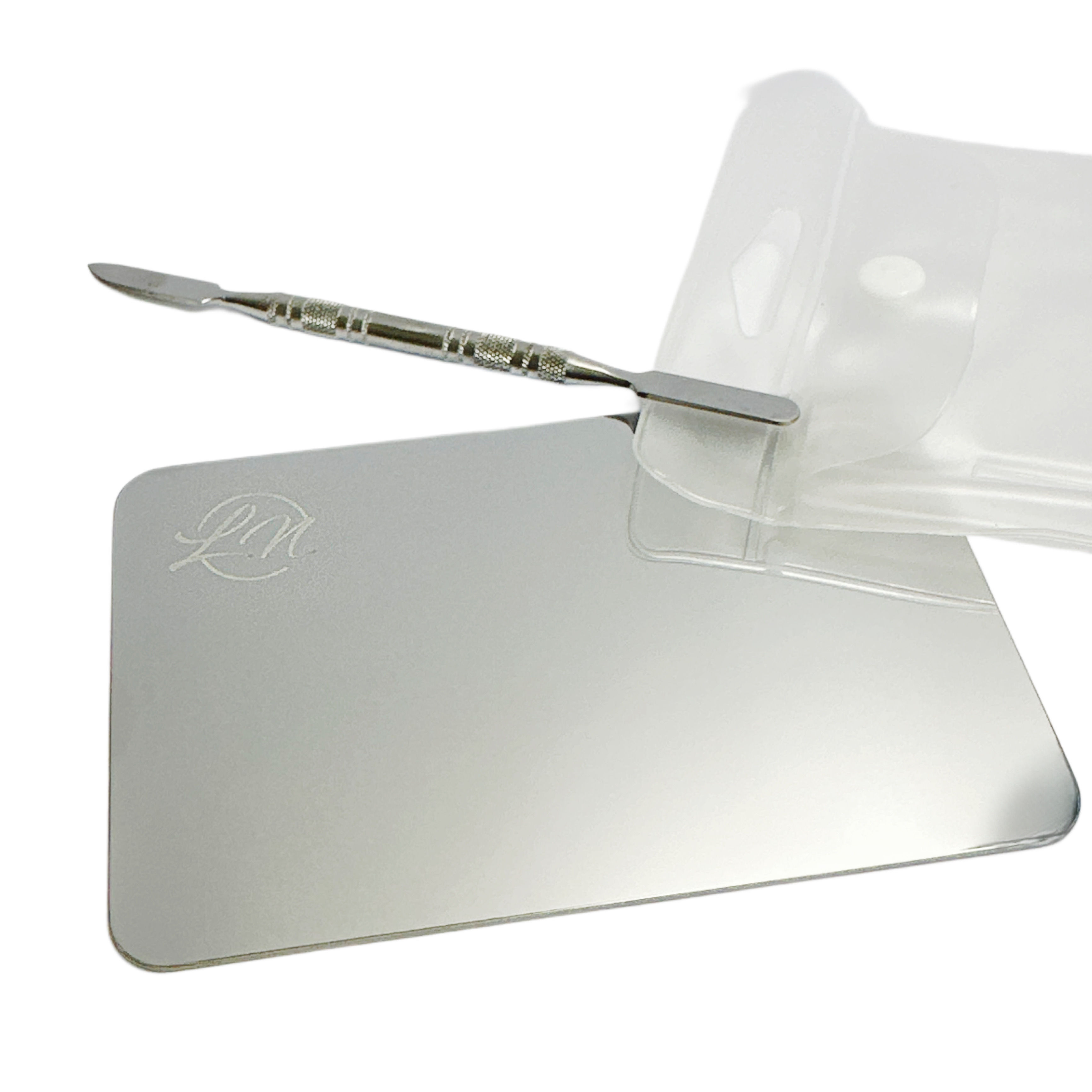 Palette nail art et spatule