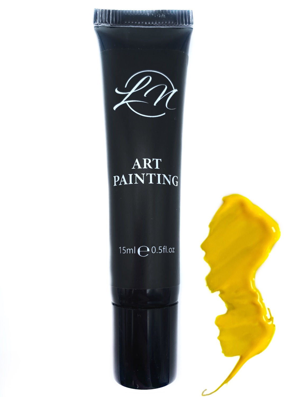 Gel Art Painting Yellow 004