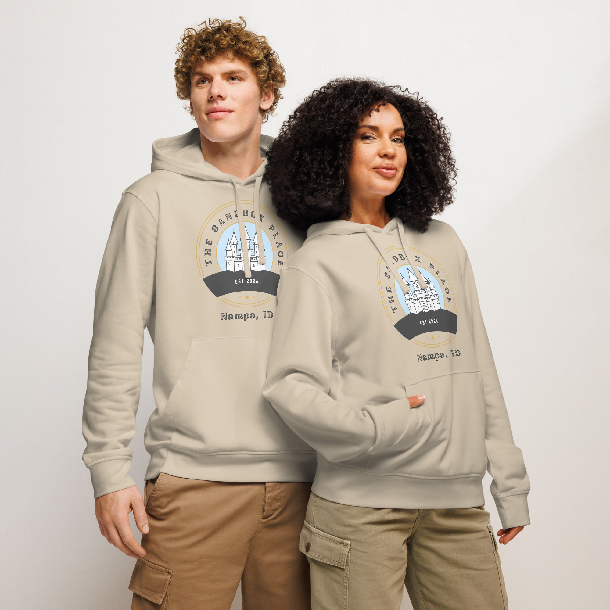 Unisex Organic Mid-Weight Hoodie