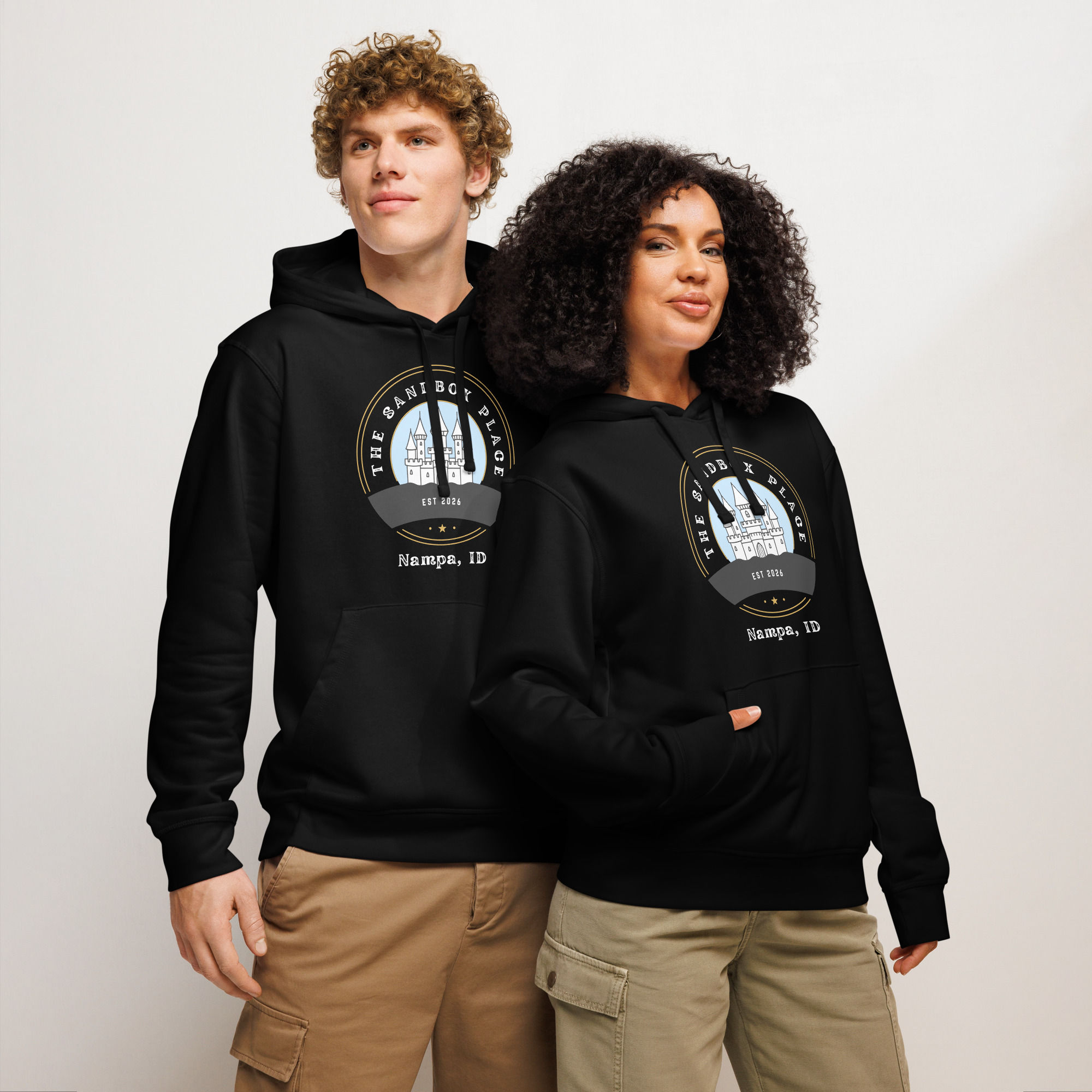 Unisex Organic Mid-Weight Hoodie