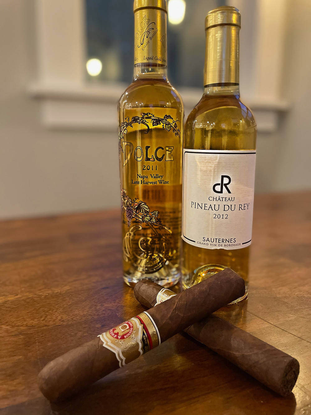Dolce 2011Dessert Wines: Late Harvest Wine & Châeau Du Rey 2012 Sauternes
