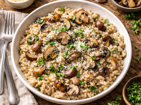 🍄 Risoto de Cogumelos Cremoso