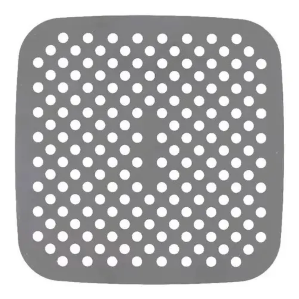 Tapete Silicone Airfryer 18,5cm Anti Sujeira Fácil Limpeza