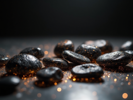 Experience the Elegance of Black and White Obsidian Mining