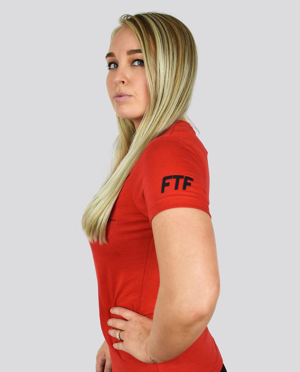 Thumbnail: Women's FTF Premium T-Shirt - Red