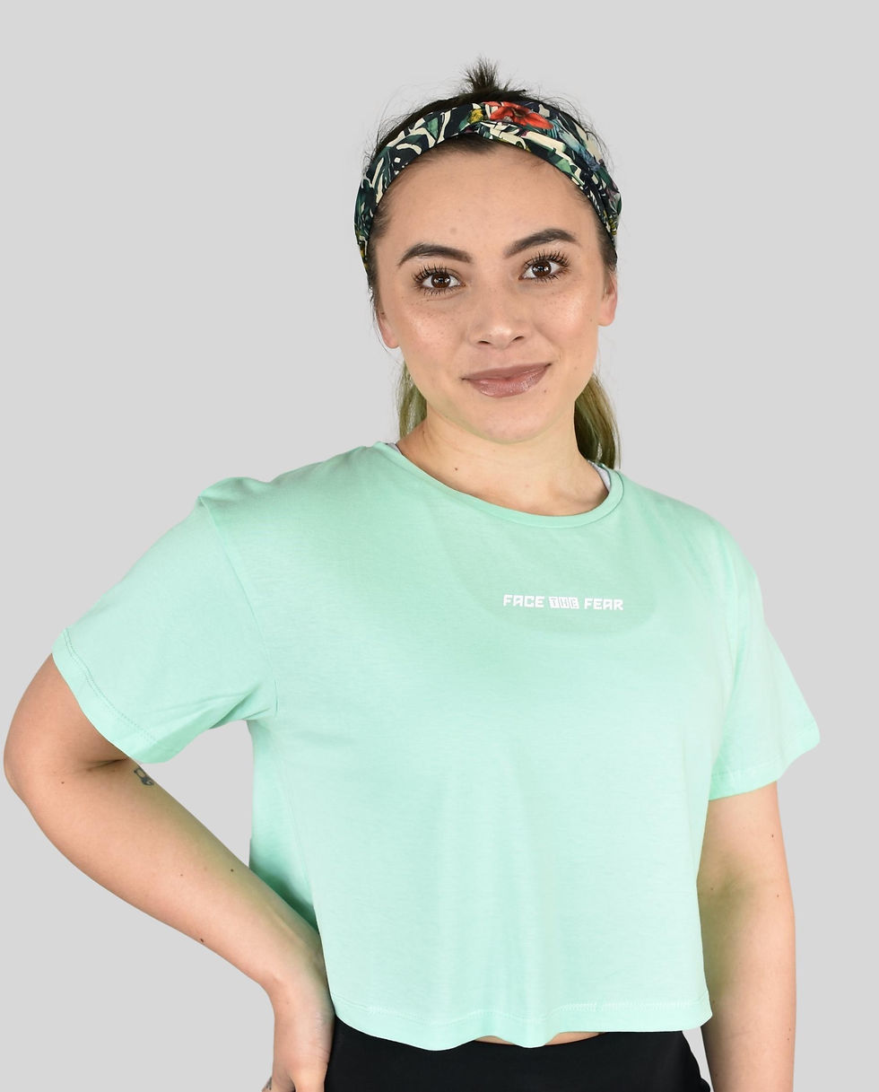 Thumbnail: Women's Cropped T - Peppermint