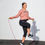 Thumbnail: Women’s 3/4 Athletic Leggings - Black/Purple