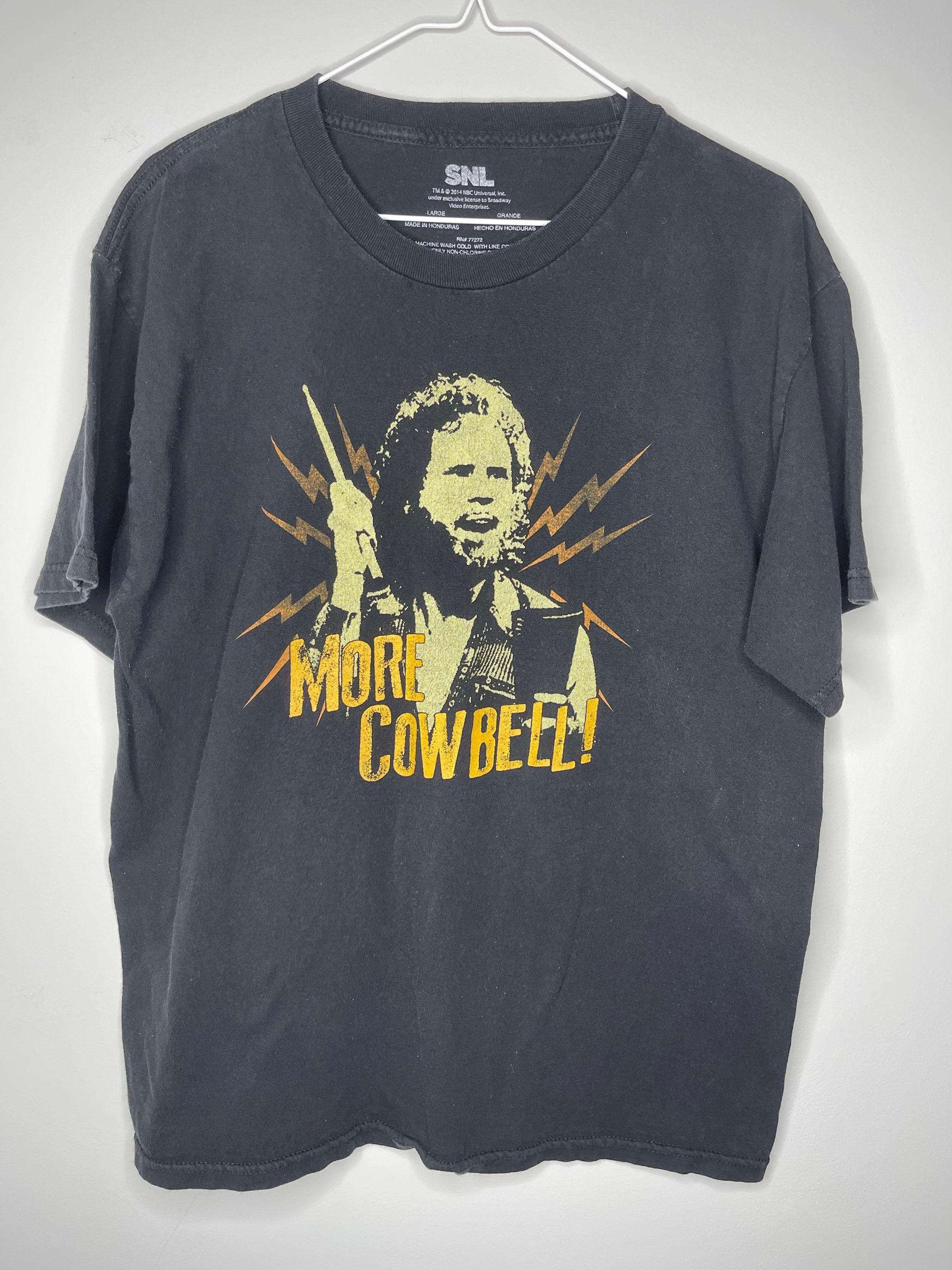 More Cowbell SNL Tee-Large 