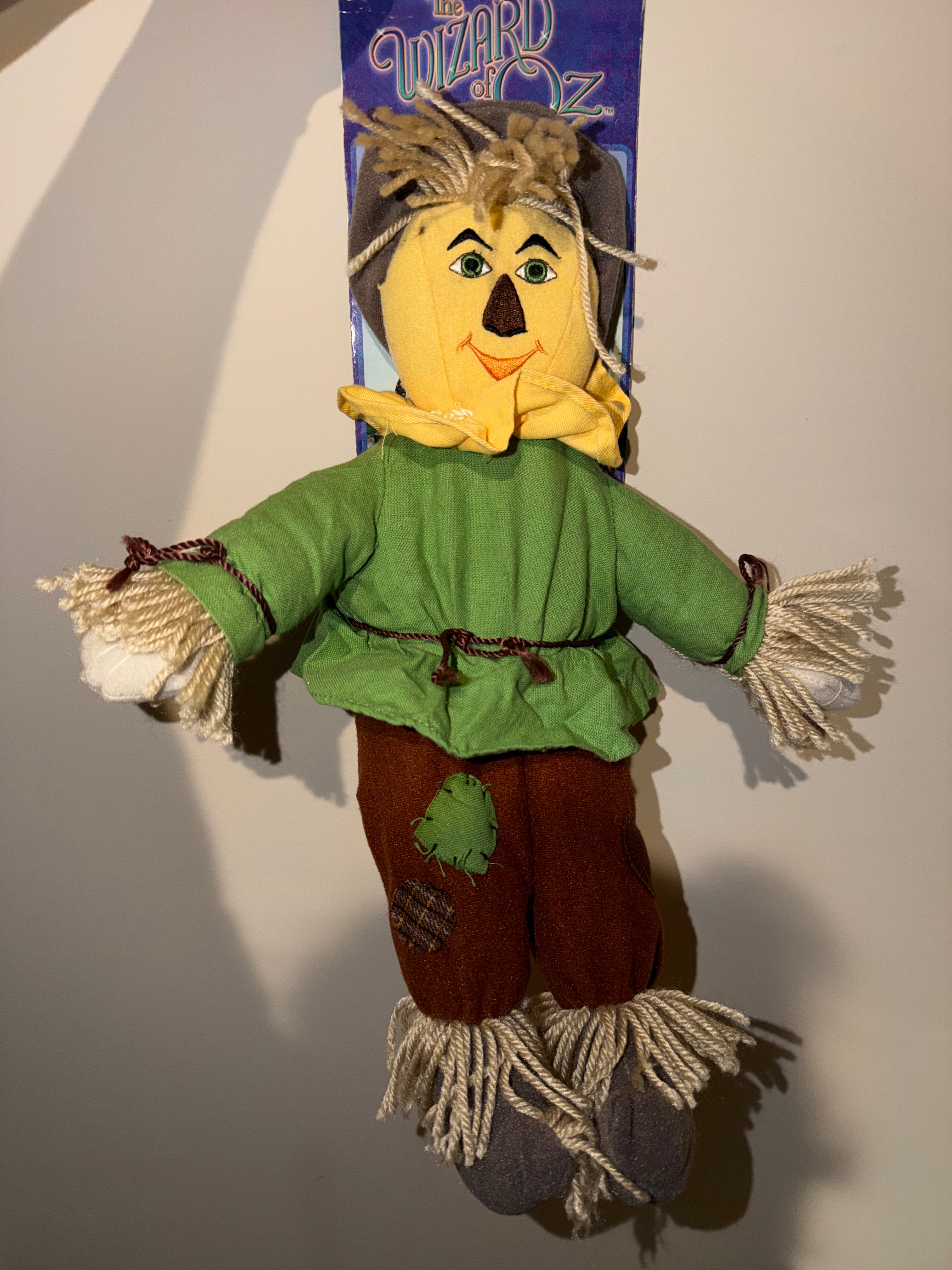 Vintage Wizard of Oz Scarecrow Plush Collectible Doll Made By Sugar Loaf/ Nanco