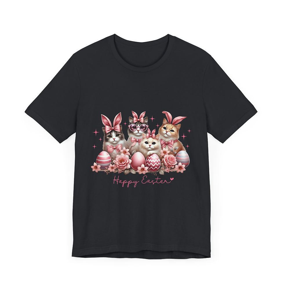 Thumbnail: Happy Easter Cat Tee
