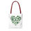 Thumbnail: St. Patrick's Day Heart Shaped Shamrock Tote Bag