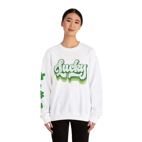 Lucky Shamrock Sweatshirt | K and C Korner