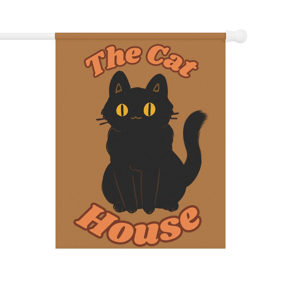 Thumbnail: The Cat House Banner (Tan)