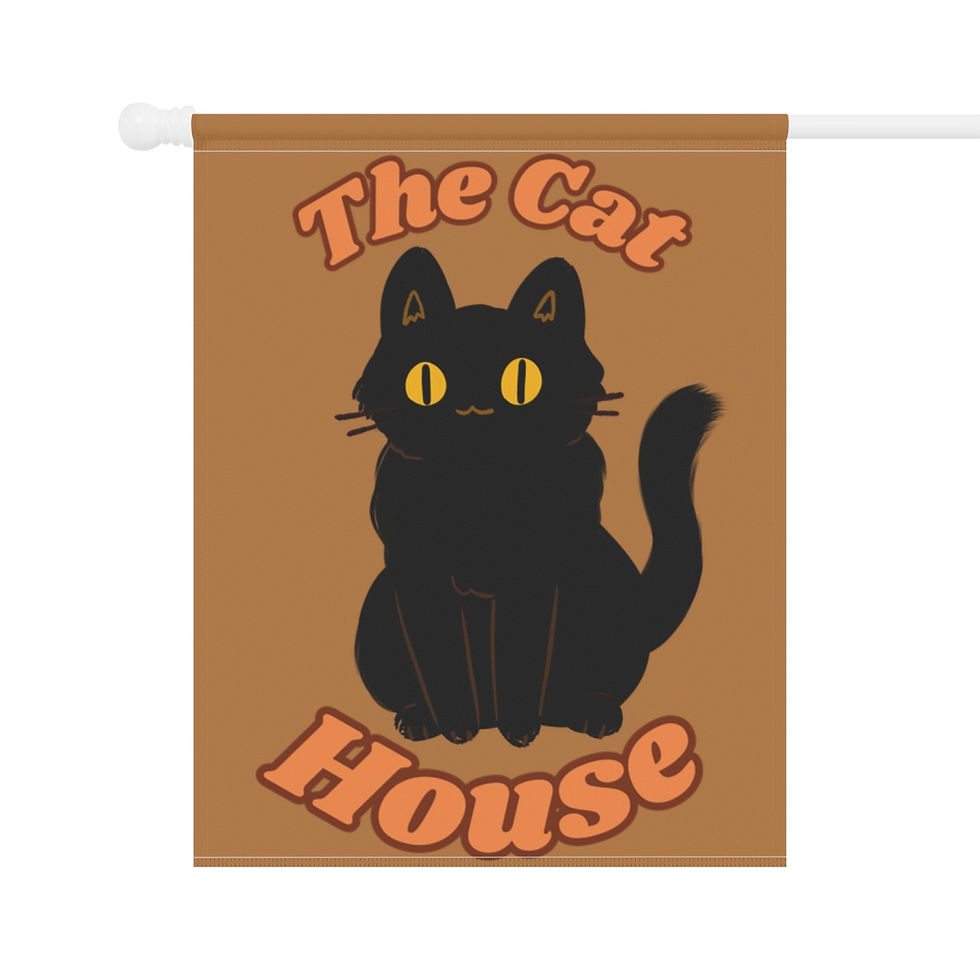 Thumbnail: The Cat House Banner (Tan)