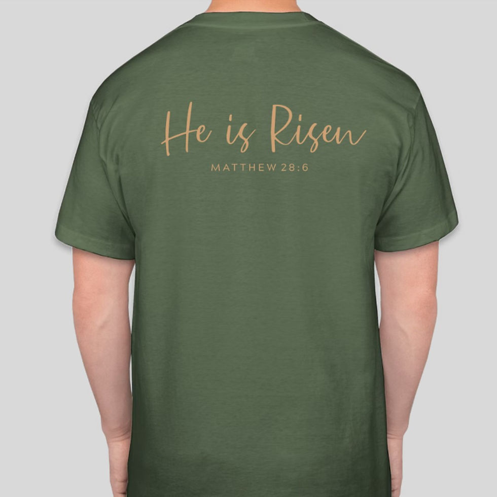 risen #wearyourfaith back