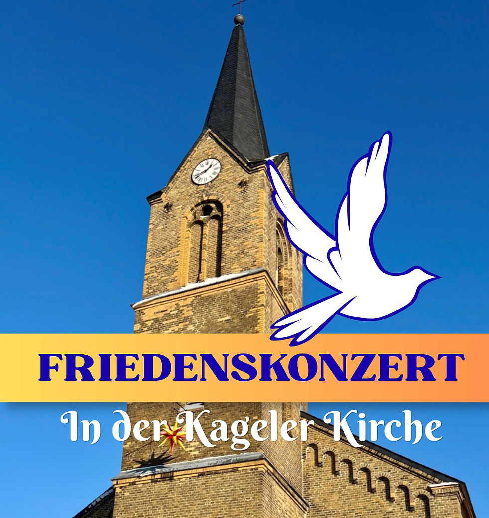 Friedenskonzert in der Kirche Kagel