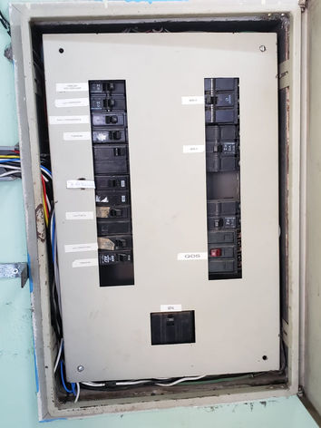 Sub tampa - painel antigo.