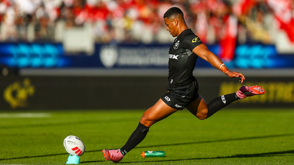 Jamayne Isaako for the Kiwis last year in the Pacific Championship has been named as a wing in the World Cup squad PHOTO: CRAIG BUTLAND/LINTOTT PHOTOGRAPHY