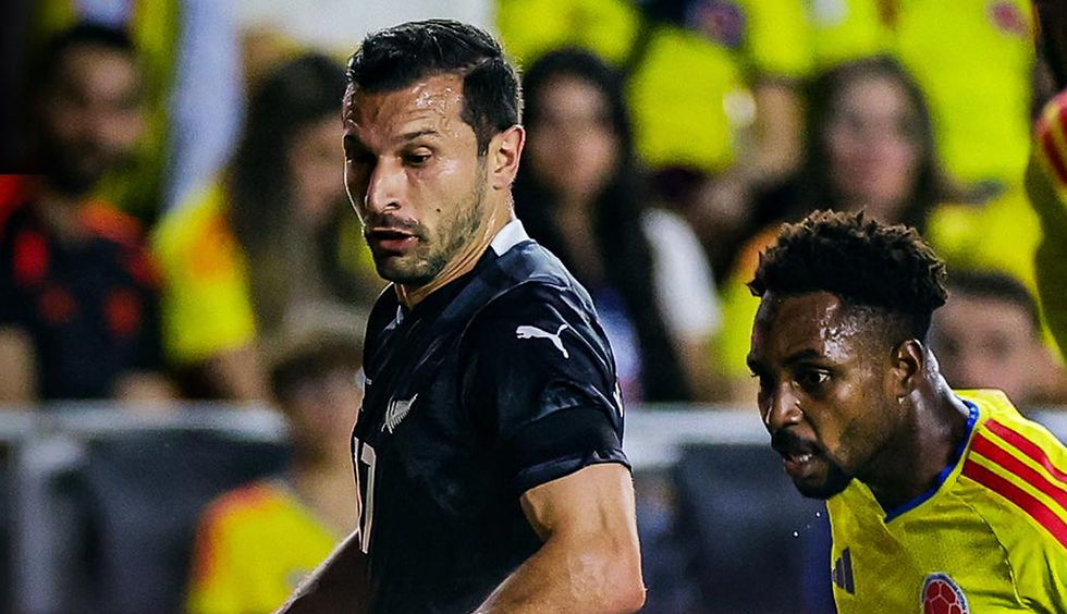 NZ All Whites push strong Colombia side