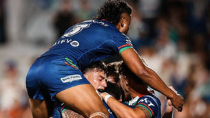 The Warriors have beaten Manly in the NRL