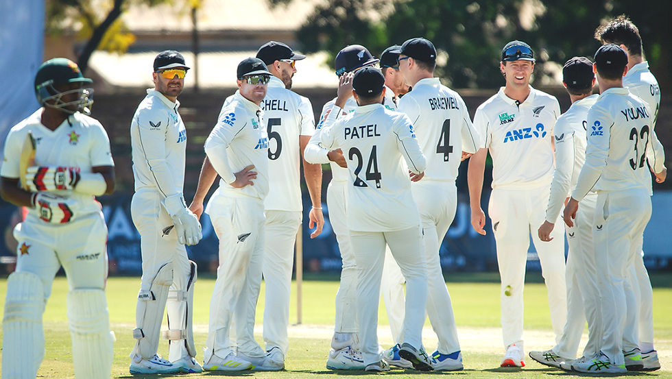 Black Caps cruise to big first test victory