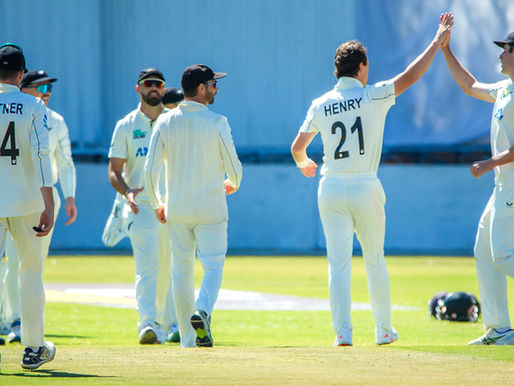 Black Caps in command after day one