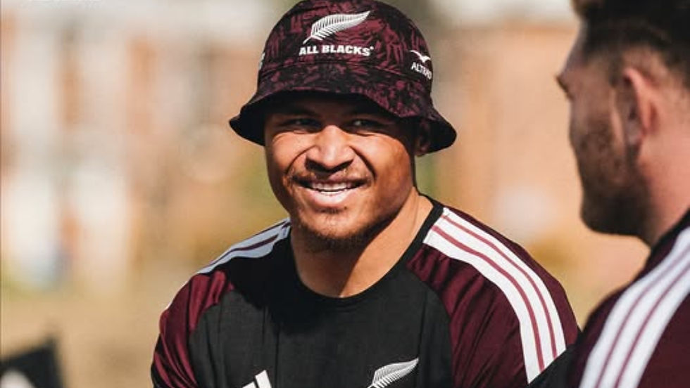 Caleb Clarke is out of the All Blacks tour with a major shoulder injury PHOTO: ALL BLACKS